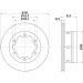 Hella | Bremsscheibe | 8DD 355 105-811
