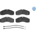 Meyle | Bremsbelagsatz, Scheibenbremse | 025 291 6020/W Meyle | Bremsbelagsatz, Scheibenbremse | 025 291 6020/W