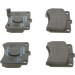 BOSCH | Bremsbelagsatz, Scheibenbremse | 0 986 493 550 BOSCH | Bremsbelagsatz, Scheibenbremse | 0 986 493 550