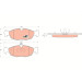 TRW | Bremsbelagsatz, Scheibenbremse | GDB1040 TRW | Bremsbelagsatz, Scheibenbremse | GDB1040