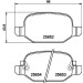 Hella | Bremsbelagsatz, Scheibenbremse | 8DB 355 020-761 Hella | Bremsbelagsatz, Scheibenbremse | 8DB 355 020-761