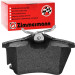 Zimmermann | Bremsbelagsatz, Scheibenbremse | 23554.170.3 Zimmermann | Bremsbelagsatz, Scheibenbremse | 23554.170.3