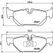 Hella | Bremsbelagsatz, Scheibenbremse | 8DB 355 011-301 Hella | Bremsbelagsatz, Scheibenbremse | 8DB 355 011-301
