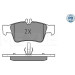 Meyle | Bremsbelagsatz, Scheibenbremse | 025 233 3416/PD Meyle | Bremsbelagsatz, Scheibenbremse | 025 233 3416/PD