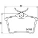 Hella | Bremsbelagsatz, Scheibenbremse | 8DB 355 014-081