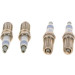 4x BOSCH Zündkerze 0 242 229 902 Nickel
