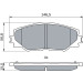 BOSCH | Bremsbelagsatz, Scheibenbremse | 0 986 494 174 BOSCH | Bremsbelagsatz, Scheibenbremse | 0 986 494 174