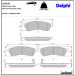 Delphi Bremsbelagsatz, Scheibenbremse LP2197