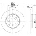 Hella | Bremsscheibe | 8DD 355 102-511