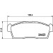 Hella | Bremsbelagsatz, Scheibenbremse | 8DB 355 015-731