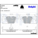 Delphi | Bremsbelagsatz, Scheibenbremse | LP1834 Delphi | Bremsbelagsatz, Scheibenbremse | LP1834