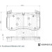 Blue Print | Bremsbelagsatz, Scheibenbremse | ADBP420132 Blue Print | Bremsbelagsatz, Scheibenbremse | ADBP420132