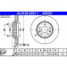 ATE | Bremsscheibe | 24.0128-0287.1