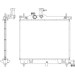 NRF | Kühler, Motorkühlung | 53025 NRF | Kühler, Motorkühlung | 53025