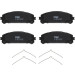 TRW Bremsbelagsatz, Scheibenbremse COTEC GDB3484
