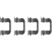 1 987 474 394 Zubehörsatz, Scheibenbremsbelag