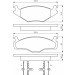 BOSCH Bremsbelagsatz, Scheibenbremse 0 986 468 873