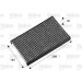 Valeo | Filter, Innenraumluft | 698714 Valeo | Filter, Innenraumluft | 698714