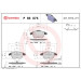 Brembo Bremsbelagsatz, Scheibenbremse PRIME LINE P 85 075 Brembo Bremsbelagsatz, Scheibenbremse PRIME LINE P 85 075