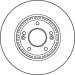 Bremsscheibe TRW SINGLE DF6108S