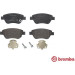 Brembo | Bremsbelagsatz, Scheibenbremse | P 59 081 Brembo | Bremsbelagsatz, Scheibenbremse | P 59 081