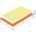 BOSCH 1 457 433 269 Luftfilter BOSCH 1 457 433 269 Luftfilter