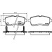 Hella | Bremsbelagsatz, Scheibenbremse | 8DB 355 014-001