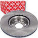FEBI 24384 Bremsscheibe Ø312mm + 16502 Bremsbeläge Vorderachse