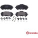 Brembo | Bremsbelagsatz, Scheibenbremse | P 61 120 Brembo | Bremsbelagsatz, Scheibenbremse | P 61 120