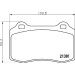 Brembo | Bremsbelagsatz, Scheibenbremse | P 36 020X
