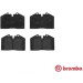 Brembo | Bremsbelagsatz, Scheibenbremse | P 85 094 Brembo | Bremsbelagsatz, Scheibenbremse | P 85 094
