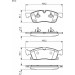 0 986 494 672 Bremsbelagsatz, Scheibenbremse