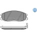 Meyle Bremsbelagsatz, Scheibenbremse MEYLE-ORIGINAL: True to OE 025 235 6916/W