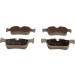QP0244 Bremsbelagsatz, Scheibenbremse