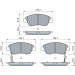 0 986 461 759 Bremsbelagsatz, Scheibenbremse
