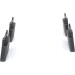 BOSCH | Bremsbelagsatz, Scheibenbremse | 0 986 494 166 BOSCH | Bremsbelagsatz, Scheibenbremse | 0 986 494 166