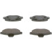 BOSCH | Bremsbelagsatz, Scheibenbremse | 0 986 460 968