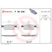 Brembo | Bremsbelagsatz, Scheibenbremse | P 36 035 Brembo | Bremsbelagsatz, Scheibenbremse | P 36 035