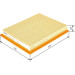 BOSCH 1 457 433 303 Luftfilter BOSCH 1 457 433 303 Luftfilter