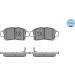 Meyle | Bremsbelagsatz, Scheibenbremse | 025 233 4816/W Meyle | Bremsbelagsatz, Scheibenbremse | 025 233 4816/W