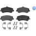 025 248 6720 Bremsbelagsatz, Scheibenbremse MEYLE-ORIGINAL: True to OE.