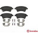 Brembo | Bremsbelagsatz, Scheibenbremse | P 23 105 Brembo | Bremsbelagsatz, Scheibenbremse | P 23 105