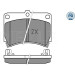Meyle | Bremsbelagsatz, Scheibenbremse | 025 216 5415/PD Meyle | Bremsbelagsatz, Scheibenbremse | 025 216 5415/PD