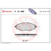 Brembo | Bremsbelagsatz, Scheibenbremse | P 15 006 Brembo | Bremsbelagsatz, Scheibenbremse | P 15 006