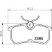 Hella | Bremsbelagsatz, Scheibenbremse | 8DB 355 018-411