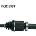 SKF | Antriebswelle | VKJC 5939 SKF | Antriebswelle | VKJC 5939