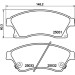 Hella | Bremsbelagsatz, Scheibenbremse | 8DB 355 015-231