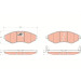 TRW Bremsbelagsatz, Scheibenbremse COTEC GDB3347