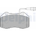 Delphi | Bremsbelagsatz, Scheibenbremse | LP2280 Delphi | Bremsbelagsatz, Scheibenbremse | LP2280