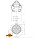 NRF | Thermostat, Kühlmittel | 725189 NRF | Thermostat, Kühlmittel | 725189